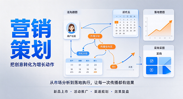 黄陂区营销策划